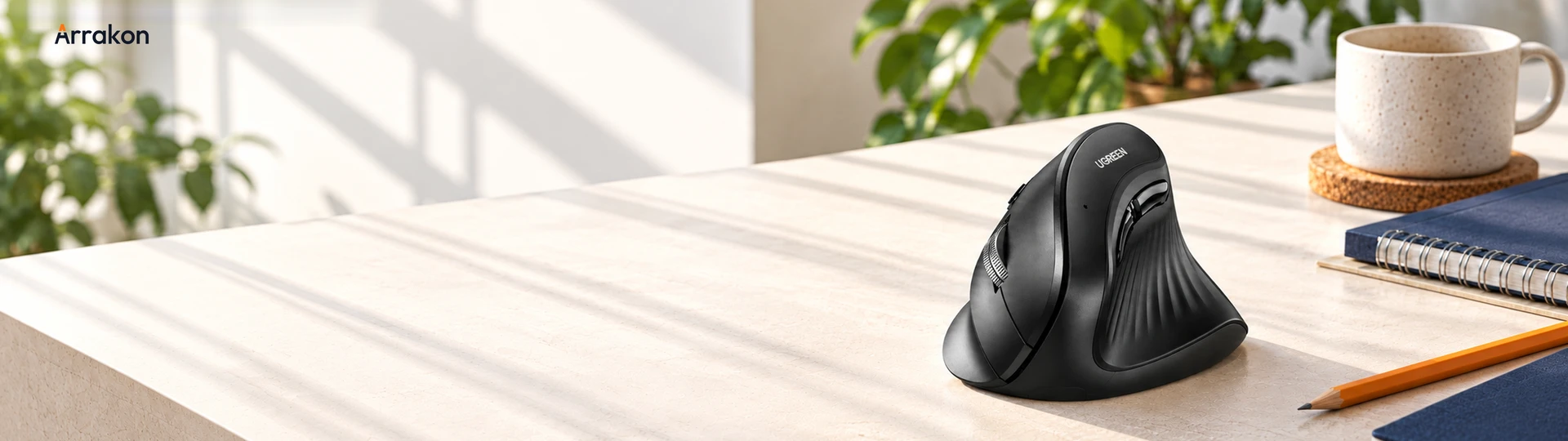 UGREEN MU008 vertical mouse. A more natural way to work.