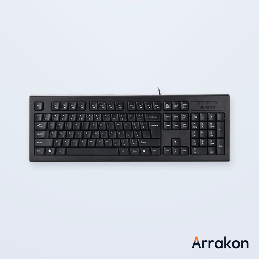A4Tech KRS-82BD Natural_A Wired USB Multimedia Keyboard with Bangla Layout