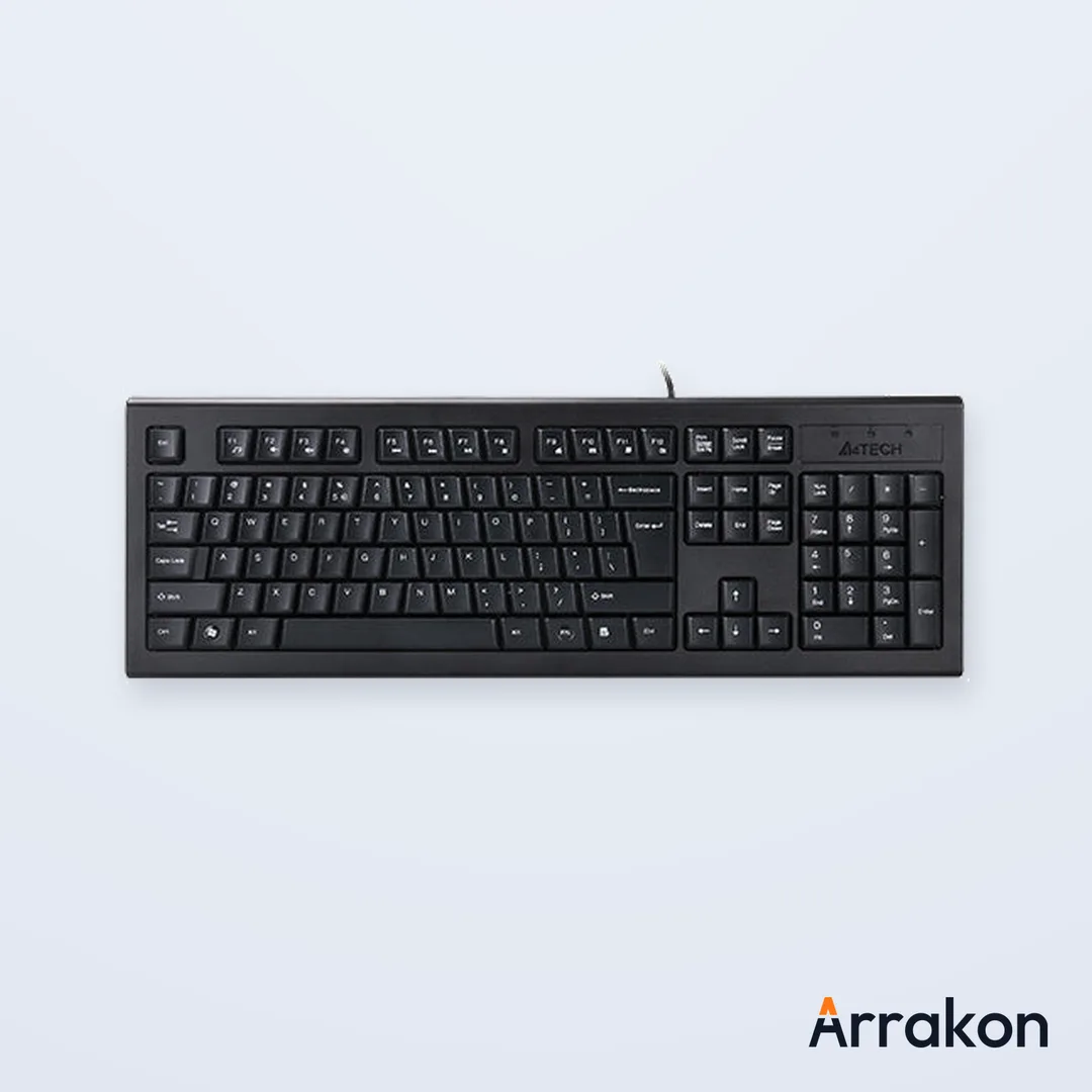 A4Tech KRS-82BD Natural_A Wired USB Multimedia Keyboard with Bangla Layout