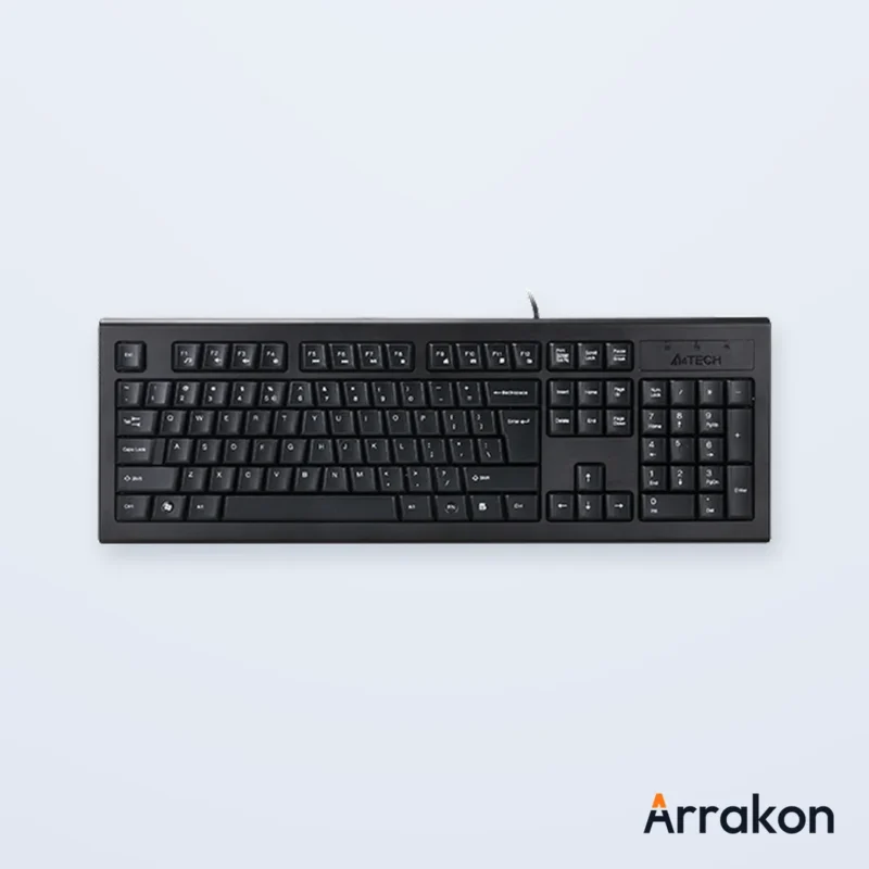 A4Tech KRS-82BD Natural_A Wired USB Multimedia Keyboard with Bangla Layout, view 4 of 19