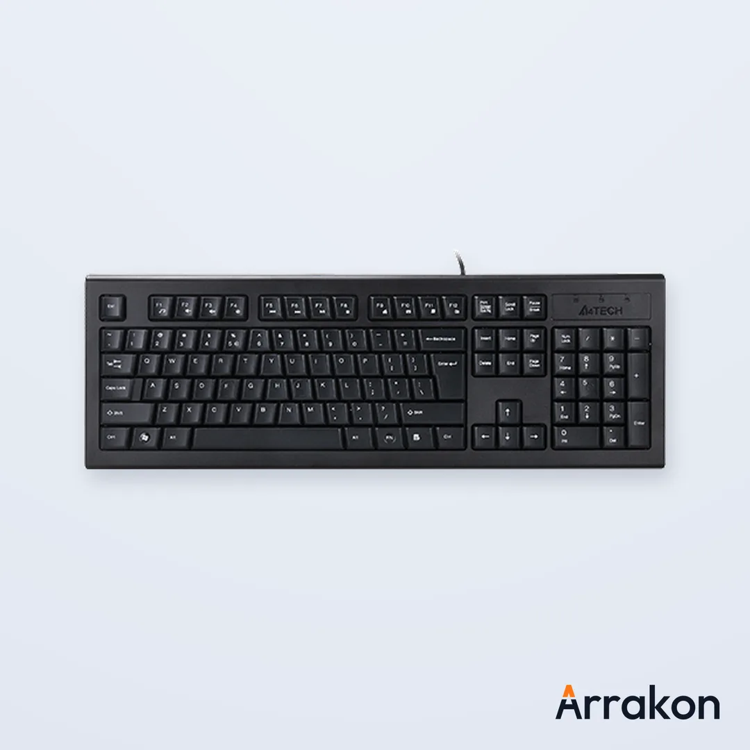 A4Tech KRS-82BD Natural_A Wired USB Multimedia Keyboard with Bangla Layout