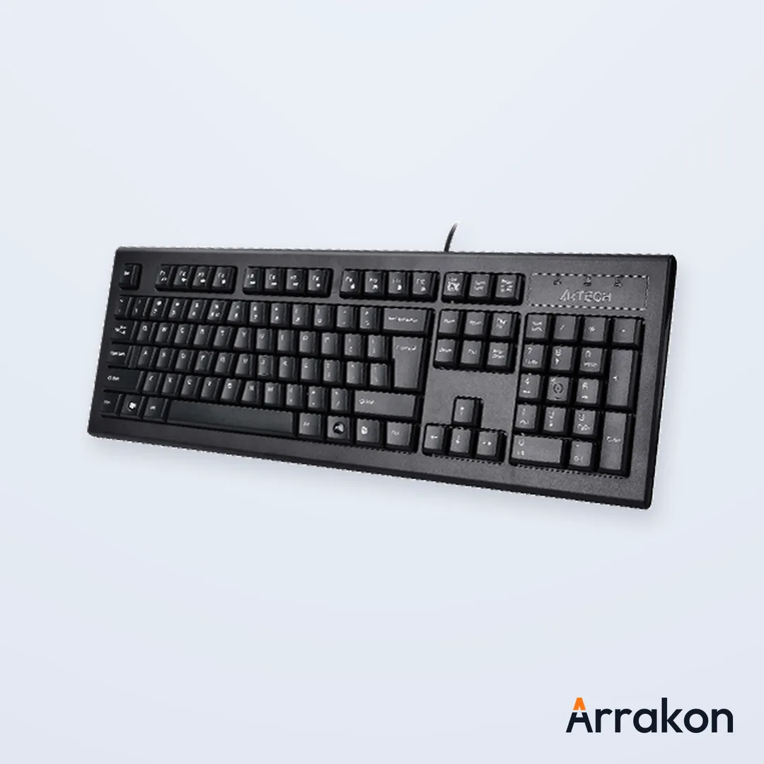 A4Tech KRS-82BD Natural_A Wired USB Multimedia Keyboard with Bangla Layout