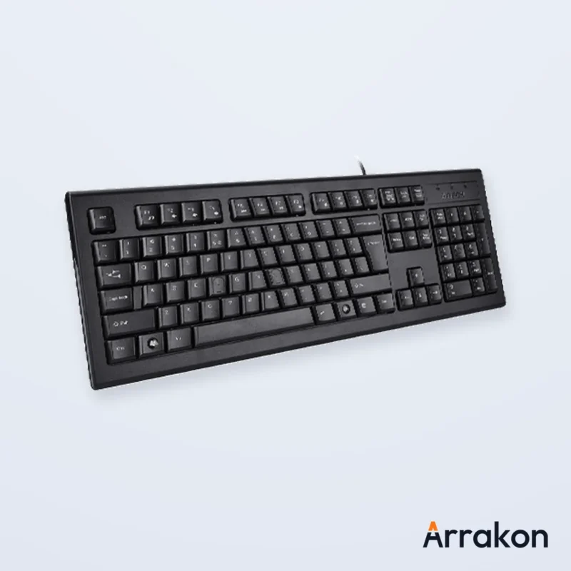 A4Tech KRS-82BD Natural_A Wired USB Multimedia Keyboard with Bangla Layout, view 6 of 19