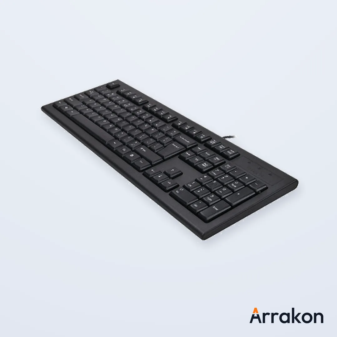 A4Tech KRS-82BD Natural_A Wired USB Multimedia Keyboard with Bangla Layout