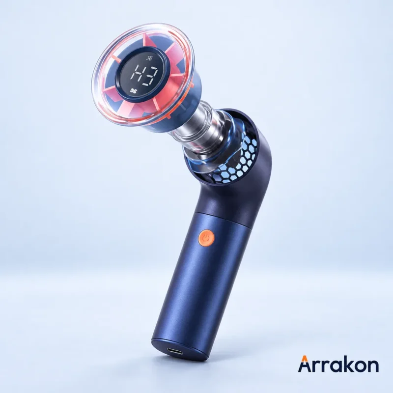 Aecooly Aero Ultra PH03 Handheld High-Speed Turbo Fan (4500mAh), view 19 of 34