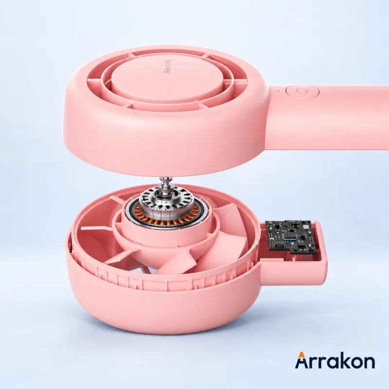 Aecooly Halo 01 PB01-A Portable Handheld Turbo Fan (4500mAh, 24H Cooling), view 4 of 28