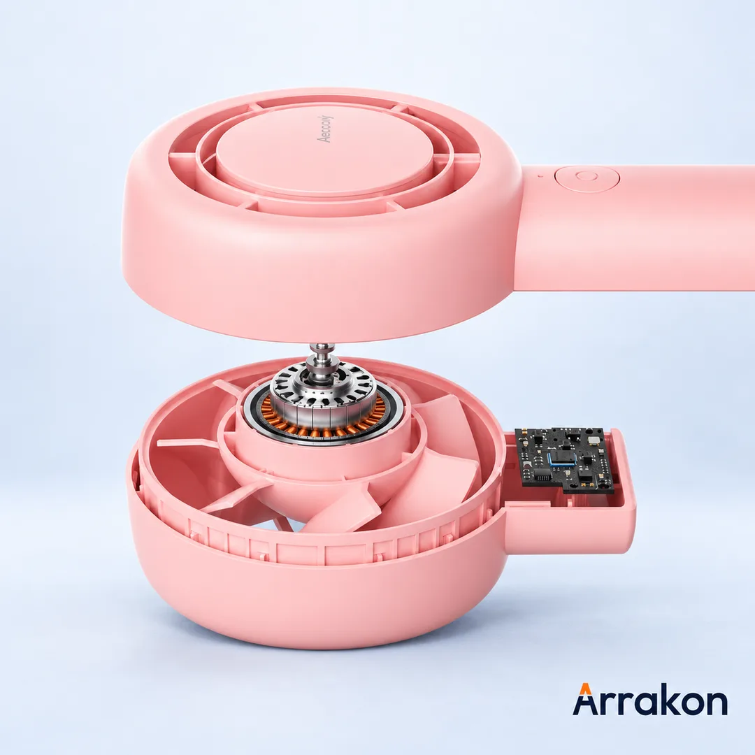 Aecooly Halo 01 PB01-A Portable Handheld Turbo Fan (4500mAh, 24H Cooling)
