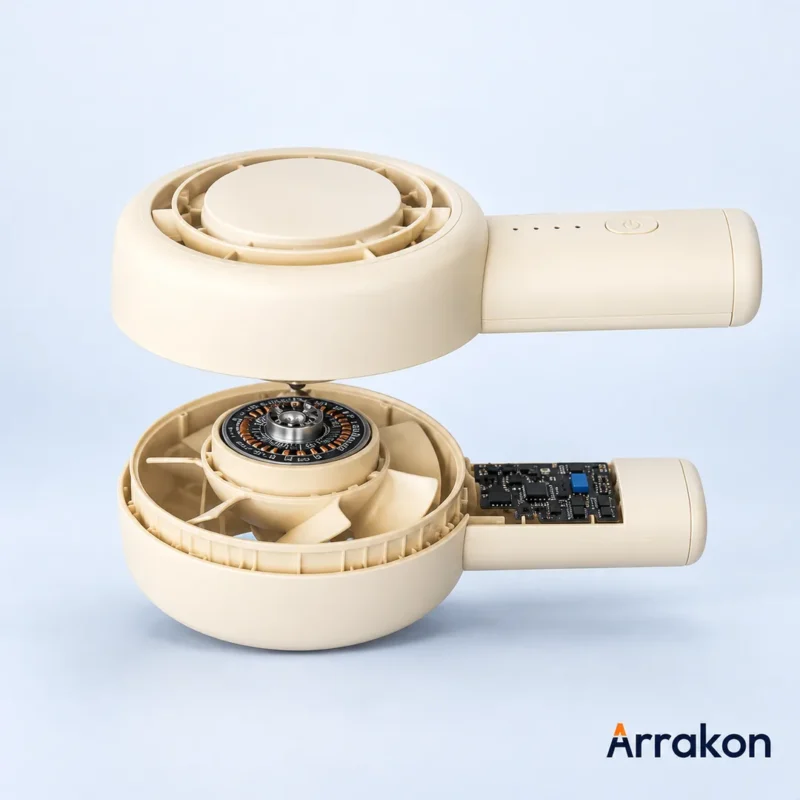 Aecooly Halo 01 PB01-A Portable Handheld Turbo Fan (4500mAh, 24H Cooling), view 12 of 28