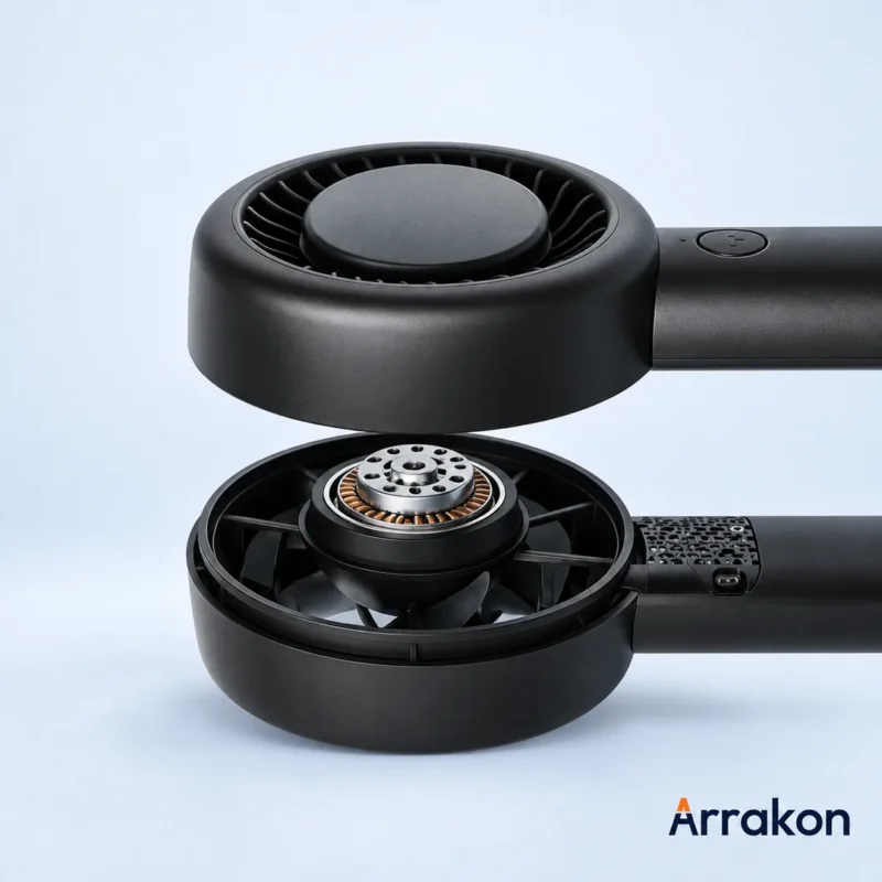 Aecooly Halo 01 PB01-A Portable Handheld Turbo Fan (4500mAh, 24H Cooling), view 18 of 28