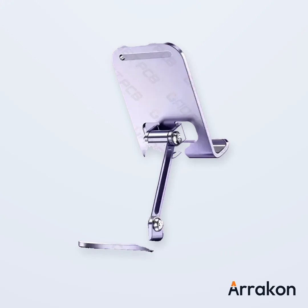 Aluminum Alloy 360° Rotating Folding Stand for Tablet/iPad/Phone