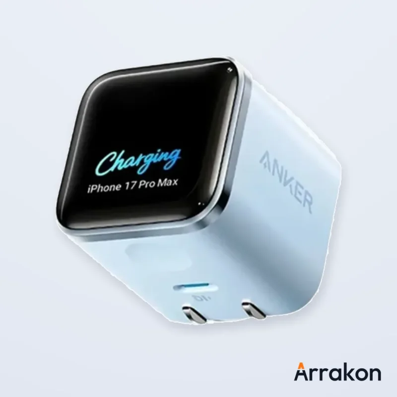 Anker Nano Charger (45W, Smart Display, 180° Foldable), view 2 of 16