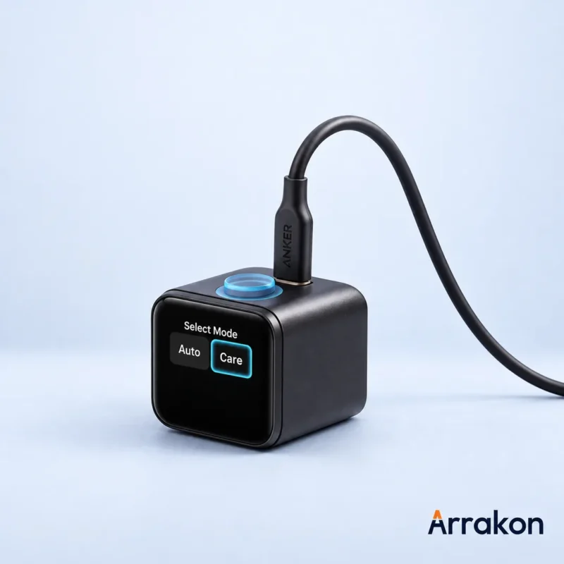 Anker Nano Charger (45W, Smart Display, 180° Foldable), view 7 of 16
