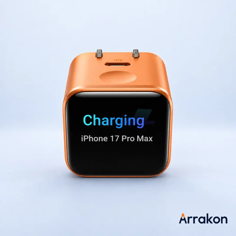 Anker Nano Charger (45W, Smart Display, 180° Foldable), view 12 of 16