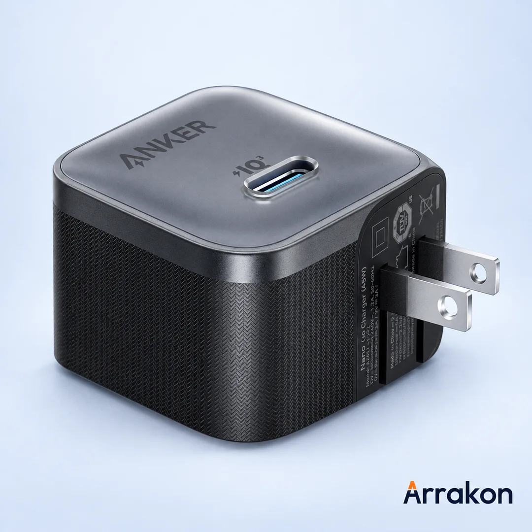 Anker Nano Charger (45W) USB-C Power Adapter (A2692)