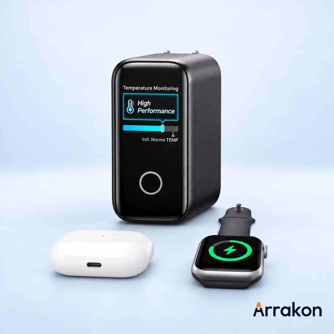 Anker Zolo Charger (140W, 4-Port, PD 3.1) with USB-C Cable