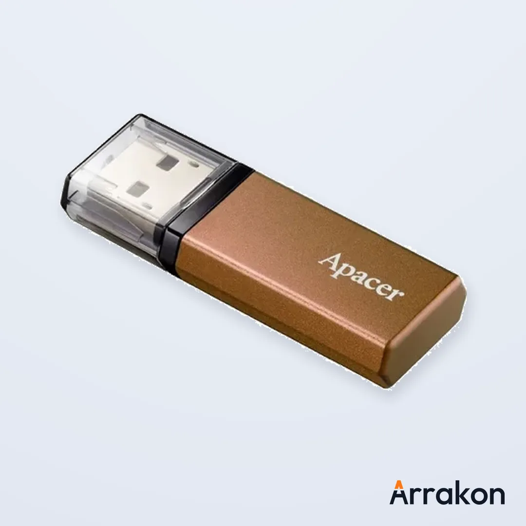 Apacer AH25C 256GB USB 3.2 Gen 1 Flash Drive (Classical Bronze)
