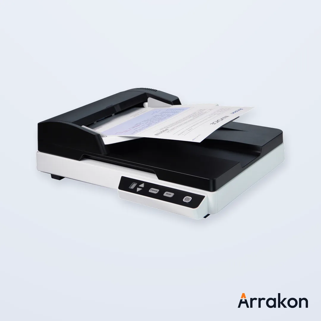Avision AD120 A4 Flatbed & Sheet-Fed Color Document Scanner with ADF