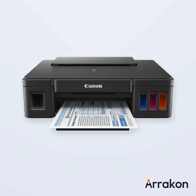 Canon PIXMA G1737 Single Function (Print Only) Color Ink Tank Printer, view 4 of 8