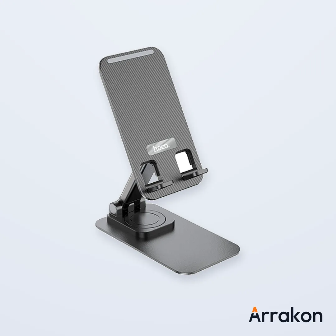Carbon-Fiber-Look Foldable Metal Phone Stand L-015
