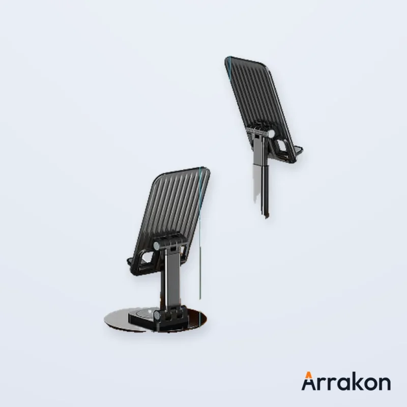 Carbon-Fiber-Look Foldable Metal Phone Stand L-015, view 15 of 15