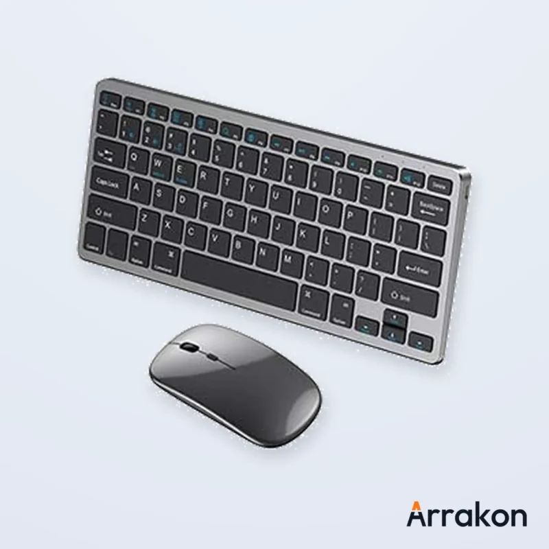COTEetCI (COTECi) 84006 Wireless Keyboard and Mouse Combo, Dual Mode Bluetooth/2.4G, view 5 of 15