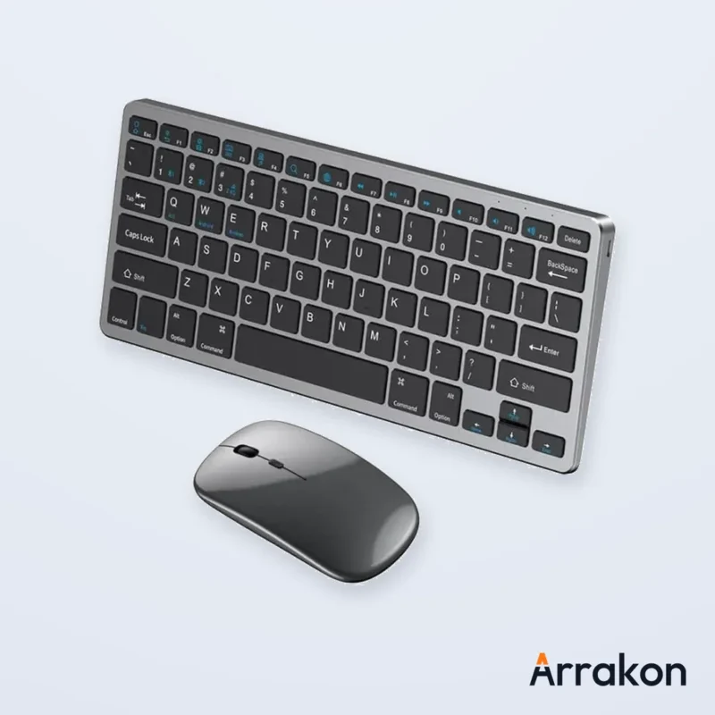 COTEetCI (COTECi) 84006 Wireless Keyboard and Mouse Combo, Dual Mode Bluetooth/2.4G, view 12 of 15