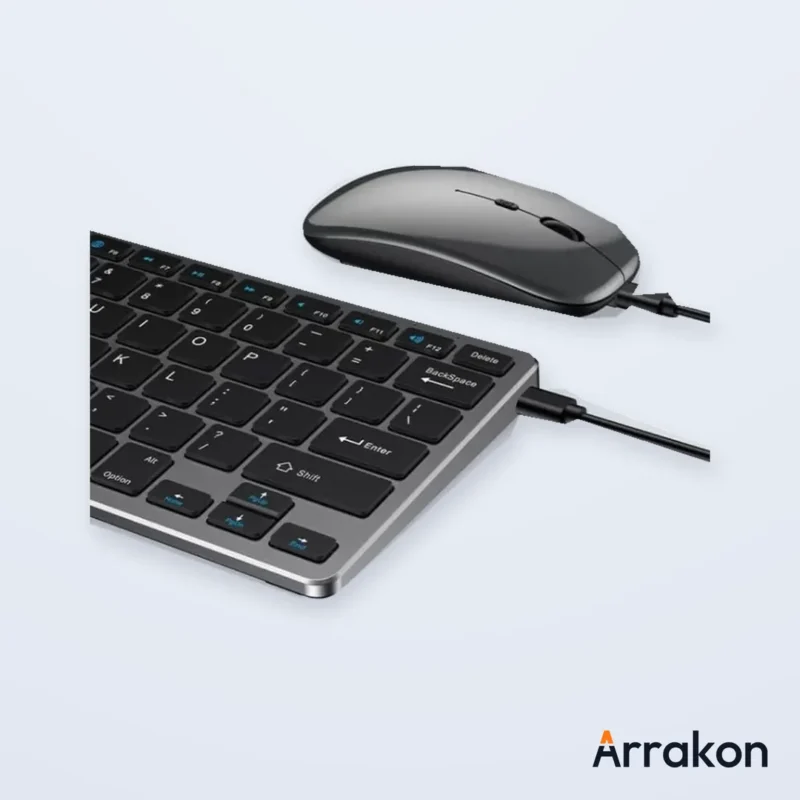 COTEetCI (COTECi) 84006 Wireless Keyboard and Mouse Combo, Dual Mode Bluetooth/2.4G, view 14 of 15
