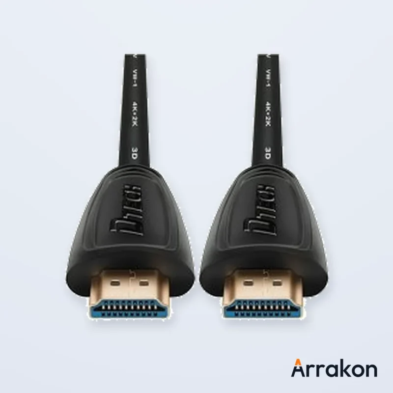 Dtech DT-V002 VGA Male to Male Cable 1.5 Meter (3+6 Core, Black), view 4 of 6