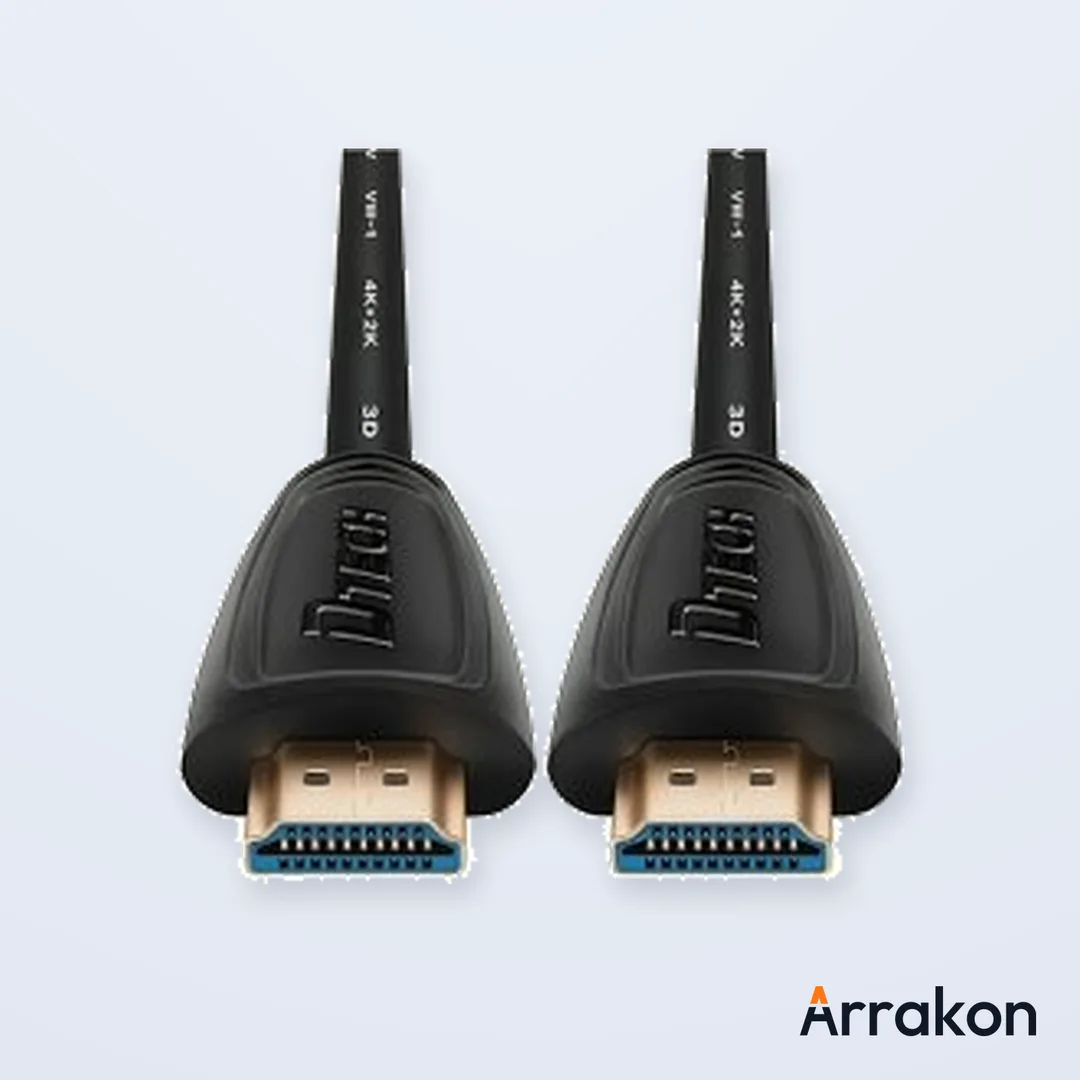 Dtech DT-V002 VGA Male to Male Cable 1.5 Meter (3+6 Core, Black)