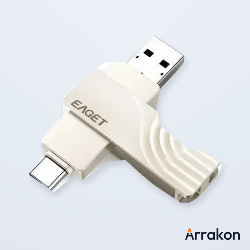 EAGET ET-CF30 128GB USB 3.2 Gen1 Type-C & USB-A Dual Port Pen Drive