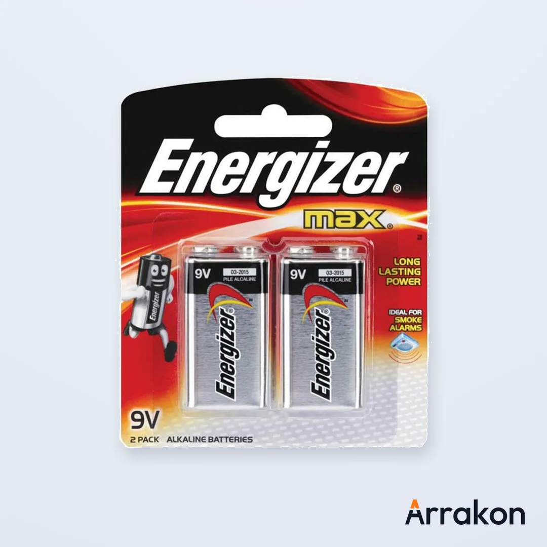 Energizer MAX 9V Alkaline Battery