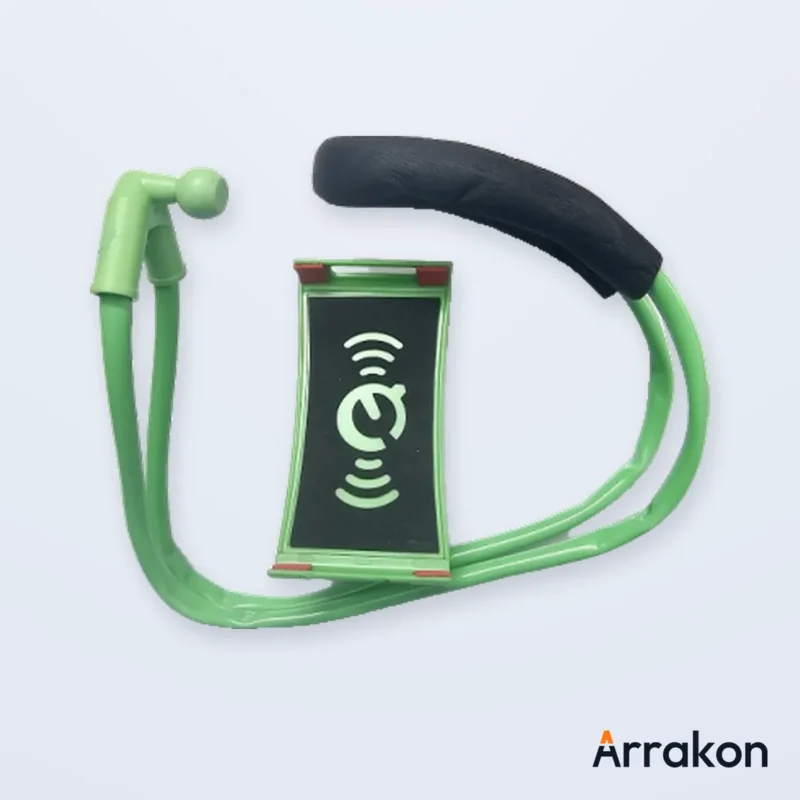 Flexible Neck-Worn Lazy Phone Holder Stand (Premium/Aluminum-Alloy Grade), view 2 of 5
