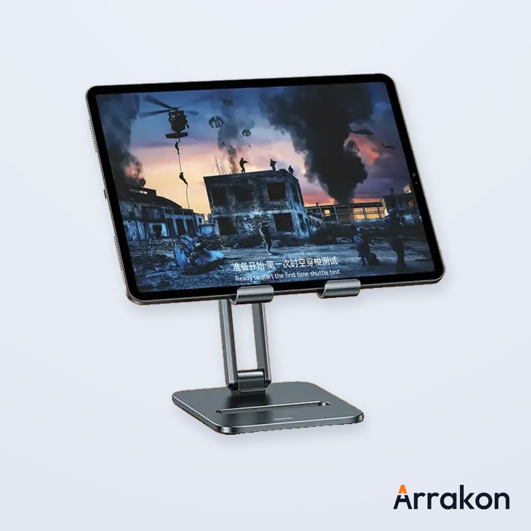 Multi-Angle Foldable Aluminum Tablet Stand (Mid)