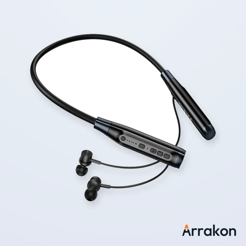 HOCO MMJ-01 "Freestyle" Wireless Bluetooth Neckband (200-Hour Playtime)