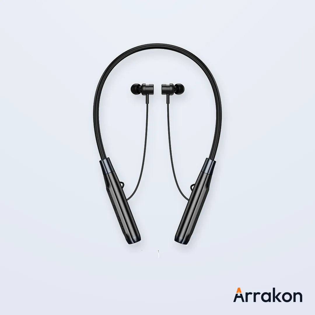 HOCO MMJ-01 "Freestyle" Wireless Bluetooth Neckband (200-Hour Playtime)