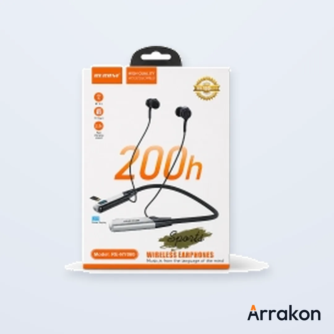 HOCO MMJ-01 "Freestyle" Wireless Bluetooth Neckband (200-Hour Playtime)