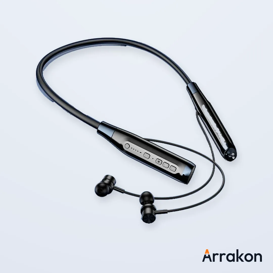 HOCO MMJ-01 "Freestyle" Wireless Bluetooth Neckband (200-Hour Playtime)