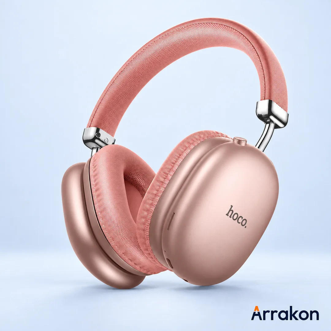 HOCO W35 Max Wireless Bluetooth Headphones (90-Hour Playtime)