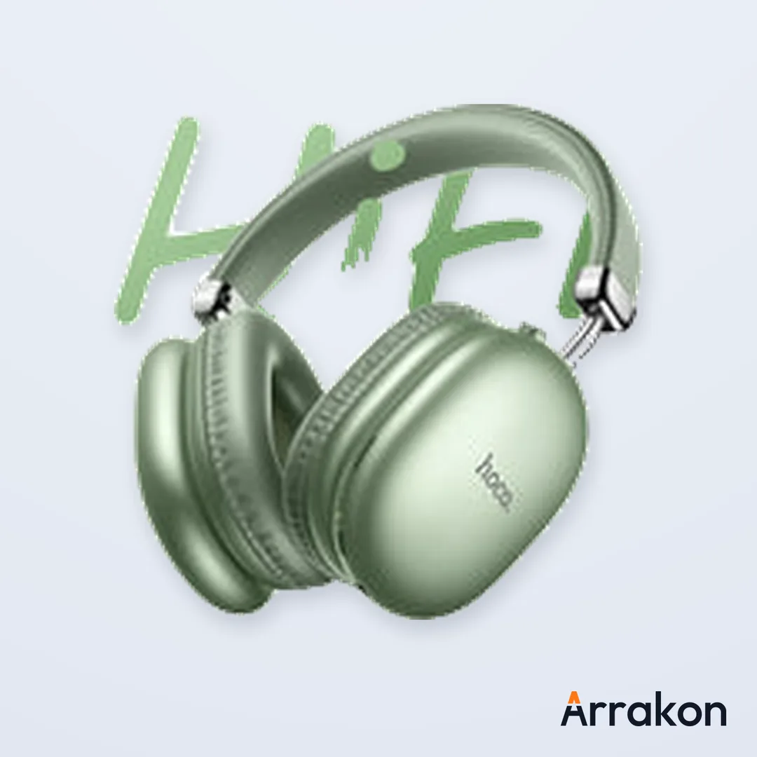 HOCO W35 Max Wireless Bluetooth Headphones (90-Hour Playtime)