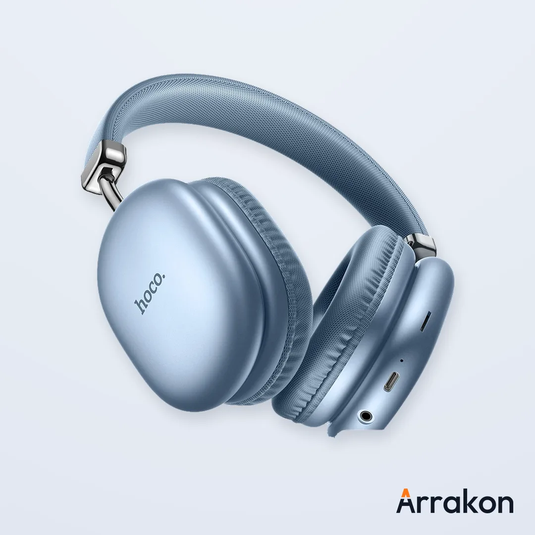HOCO W35 Max Wireless Bluetooth Headphones (90-Hour Playtime)