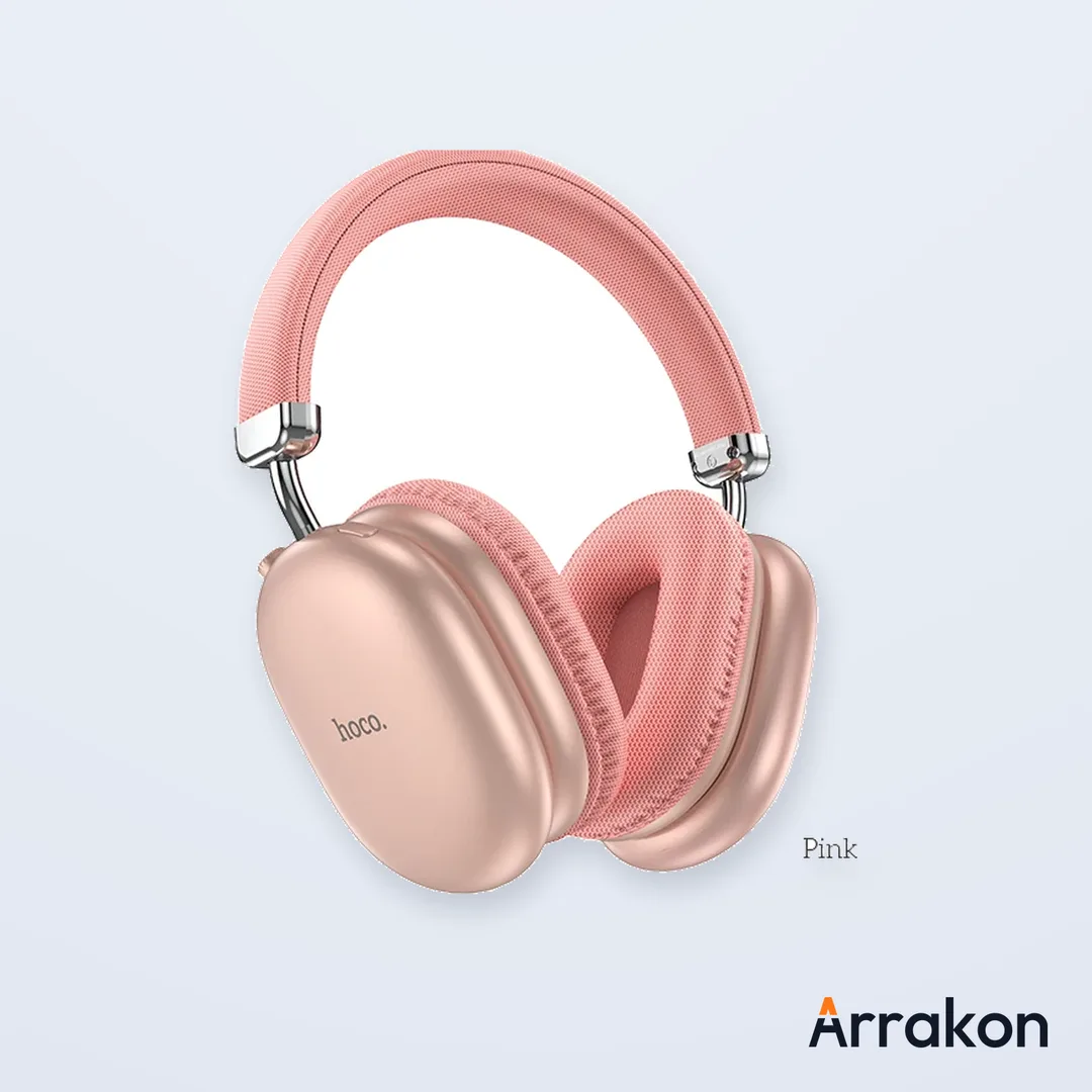 HOCO W35 Max Wireless Bluetooth Headphones (90-Hour Playtime)