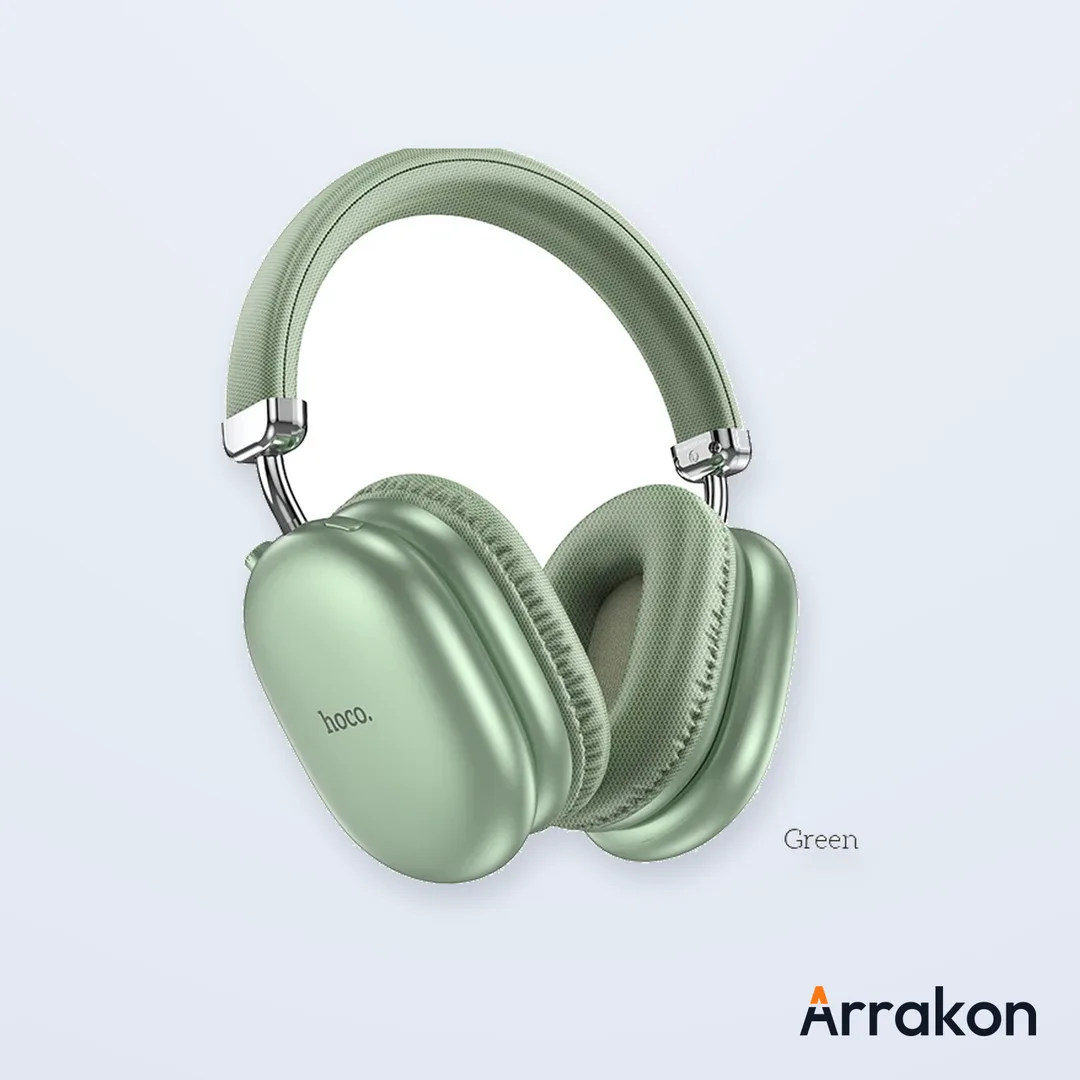 HOCO W35 Max Wireless Bluetooth Headphones (90-Hour Playtime)