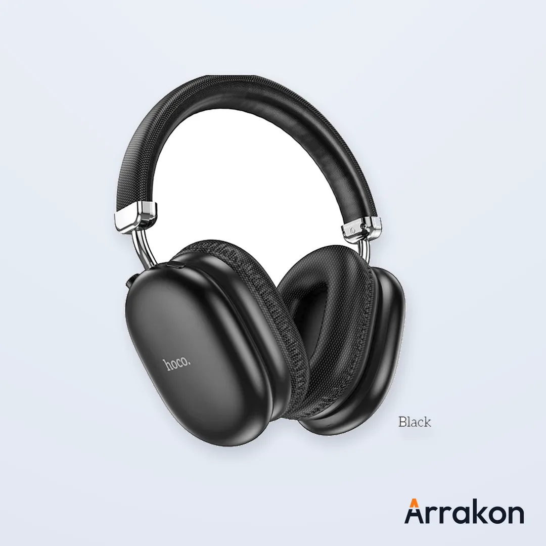 HOCO W35 Max Wireless Bluetooth Headphones (90-Hour Playtime)