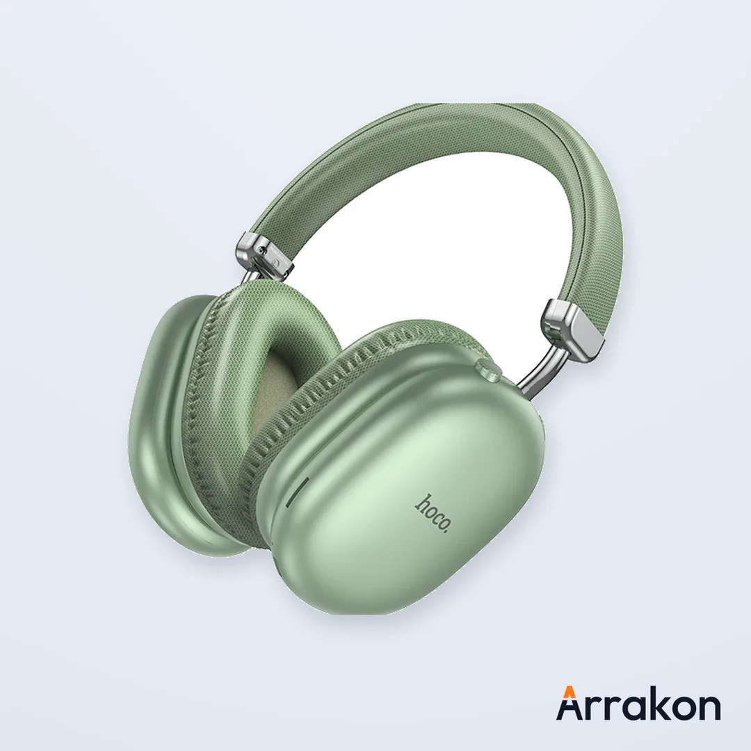 HOCO W35 Max Wireless Bluetooth Headphones (90-Hour Playtime)