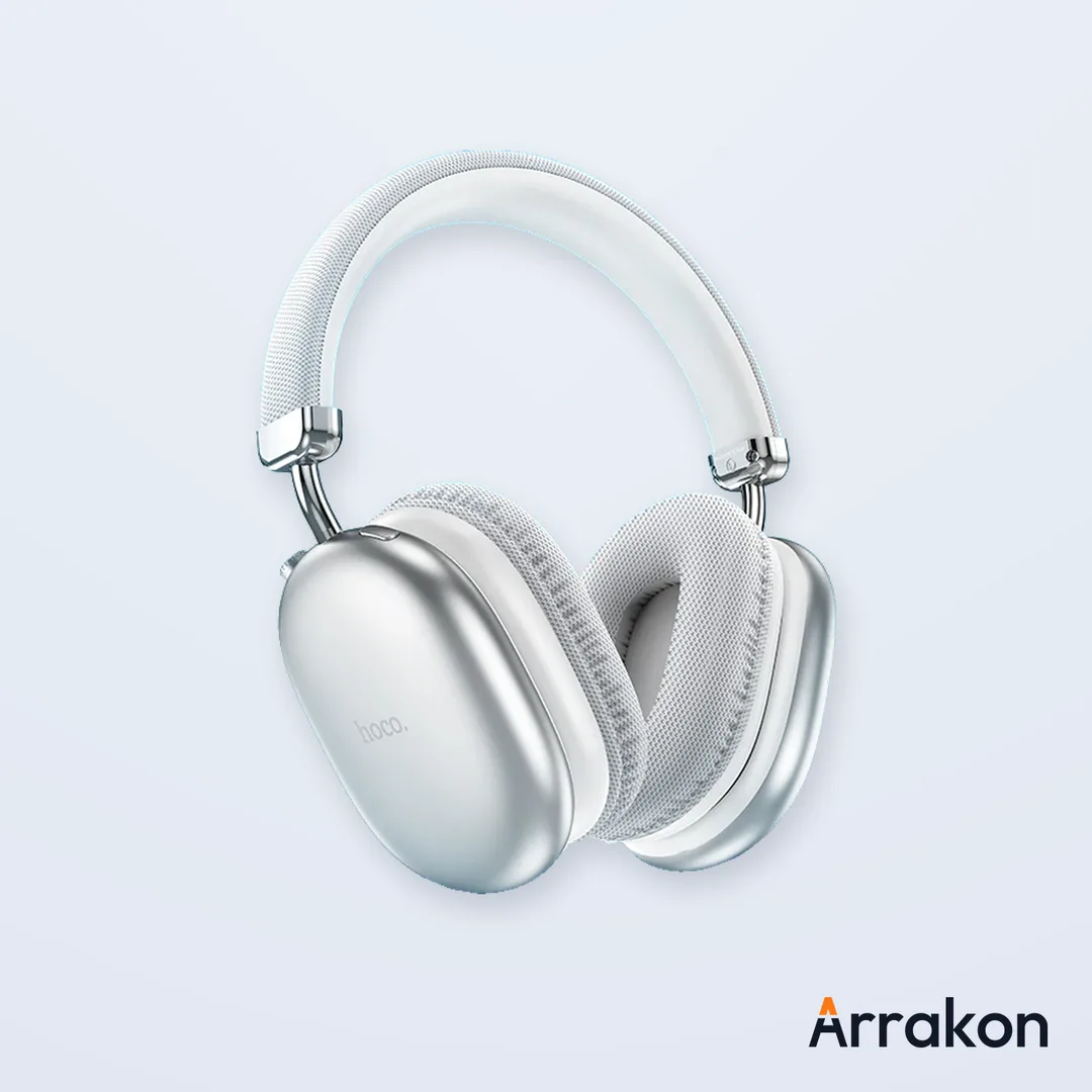 HOCO W35 Max Wireless Bluetooth Headphones (90-Hour Playtime)