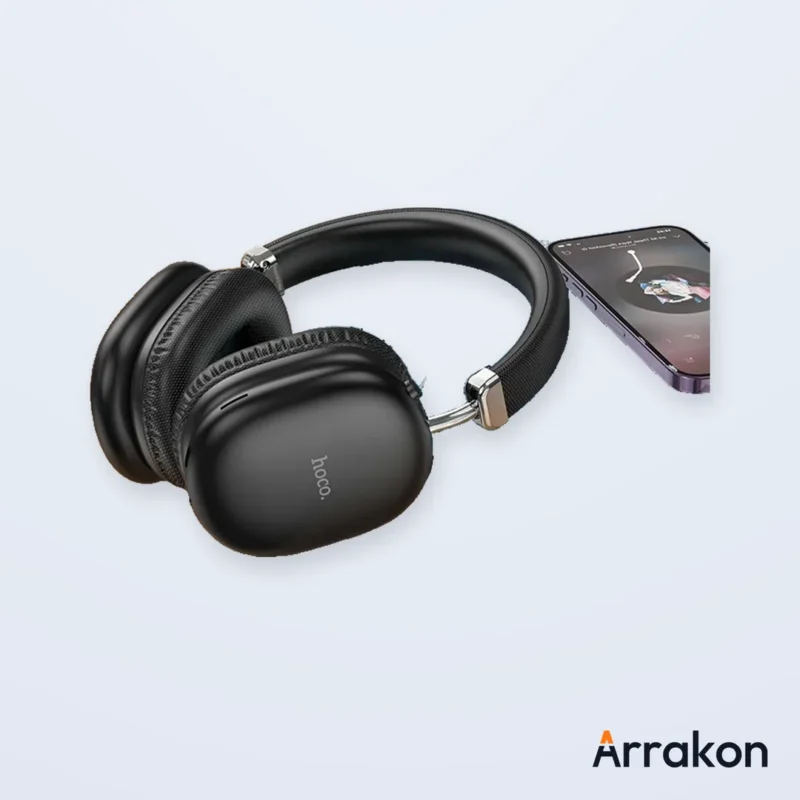 HOCO W35 Max Wireless Bluetooth Headphones (90-Hour Playtime), view 21 of 27
