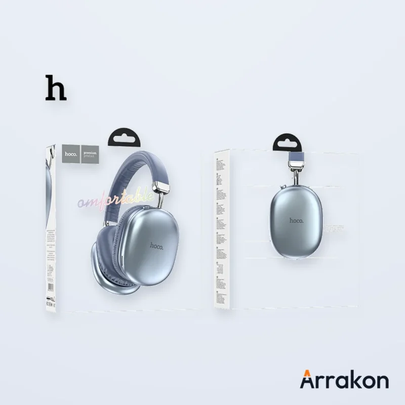 HOCO W35 Max Wireless Bluetooth Headphones (90-Hour Playtime), view 25 of 27