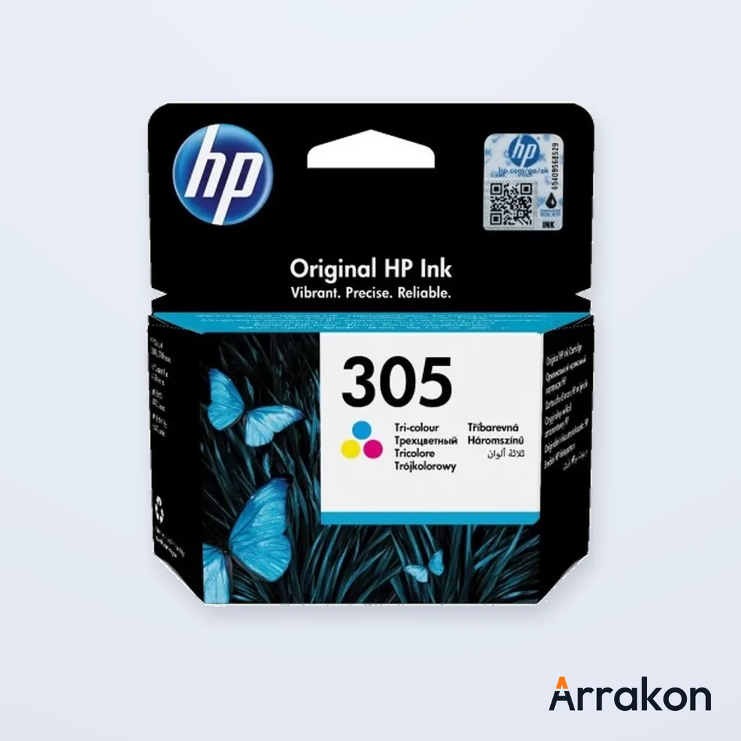 HP 305 Black Original Ink Cartridge (3YM61AE)