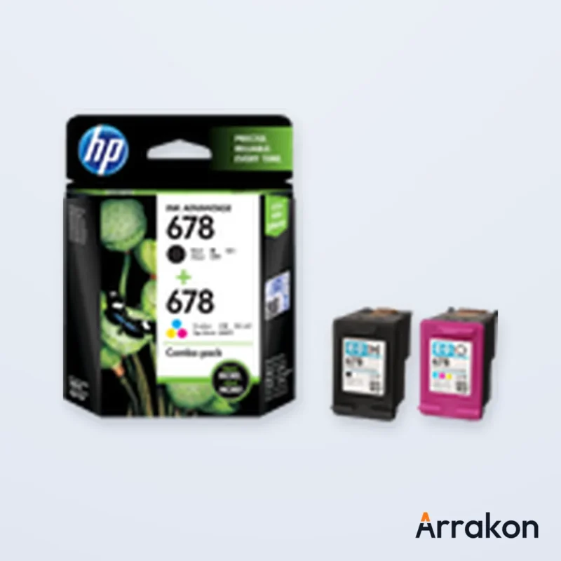 HP 678 Black Original Ink Advantage Cartridge (CZ107AA), view 5 of 5