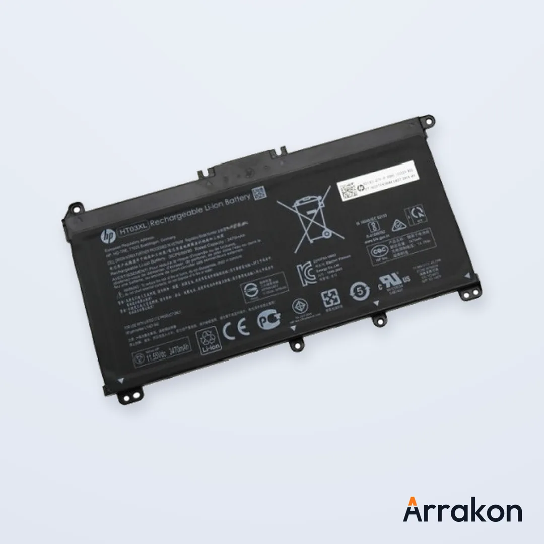 HP Laptop Replacement Battery — HT03XL and HS04 Types
